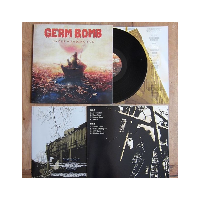 GERM BOMB - Under a Fading Sun - LP color