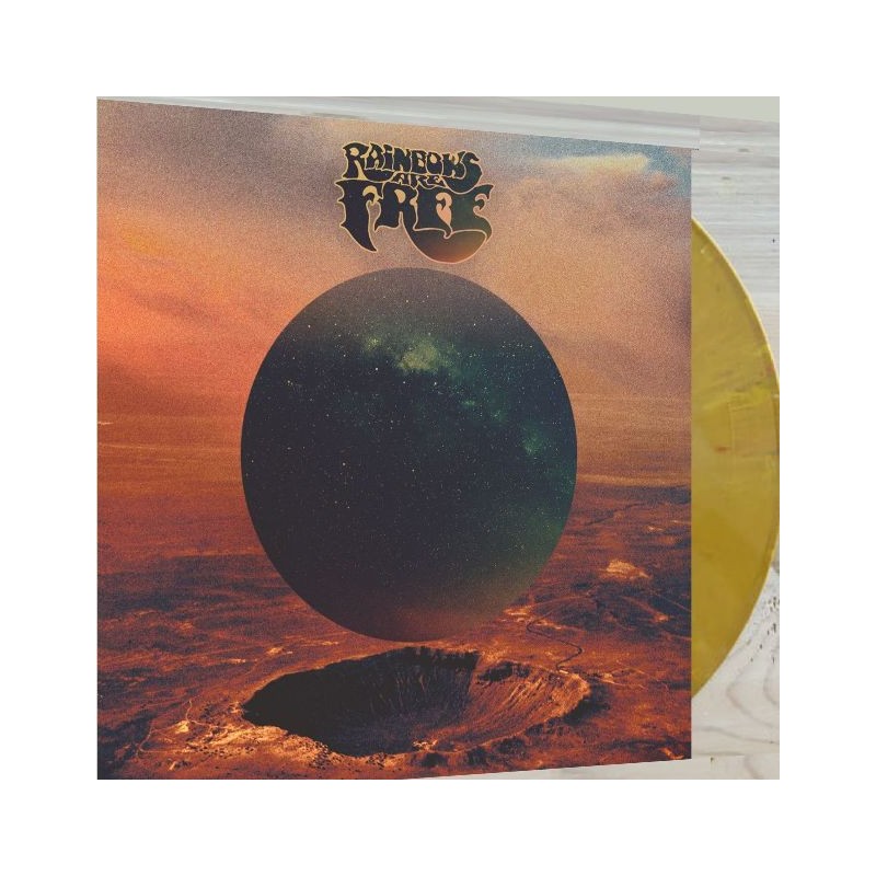 RAINBOWS ARE FREE - Silver and Gold - LP color